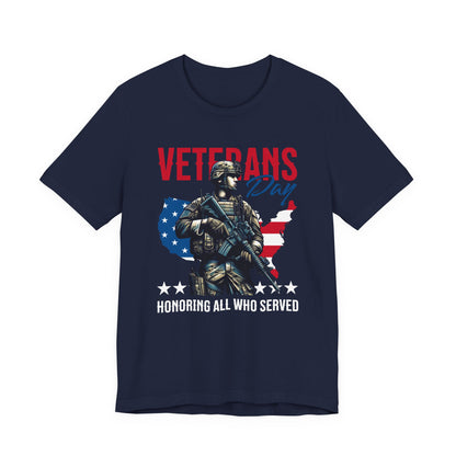 Veterans Day Honoring All Who Served T-Shirt