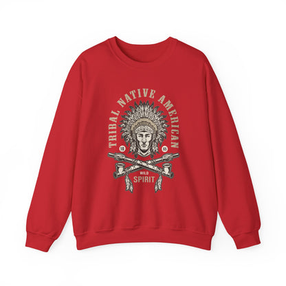 Tribal Native American Wild spirit Sweatshirt