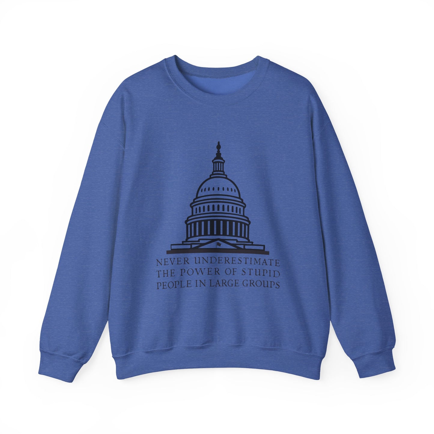 Stupid People In Large Groups Sweatshirt