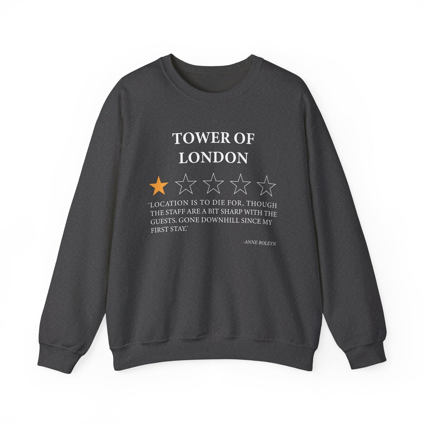 Tower Of London Review by Anne Boleyn Sweatshirt