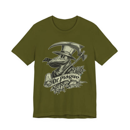 Plague Doctor Roses T-Shirt
