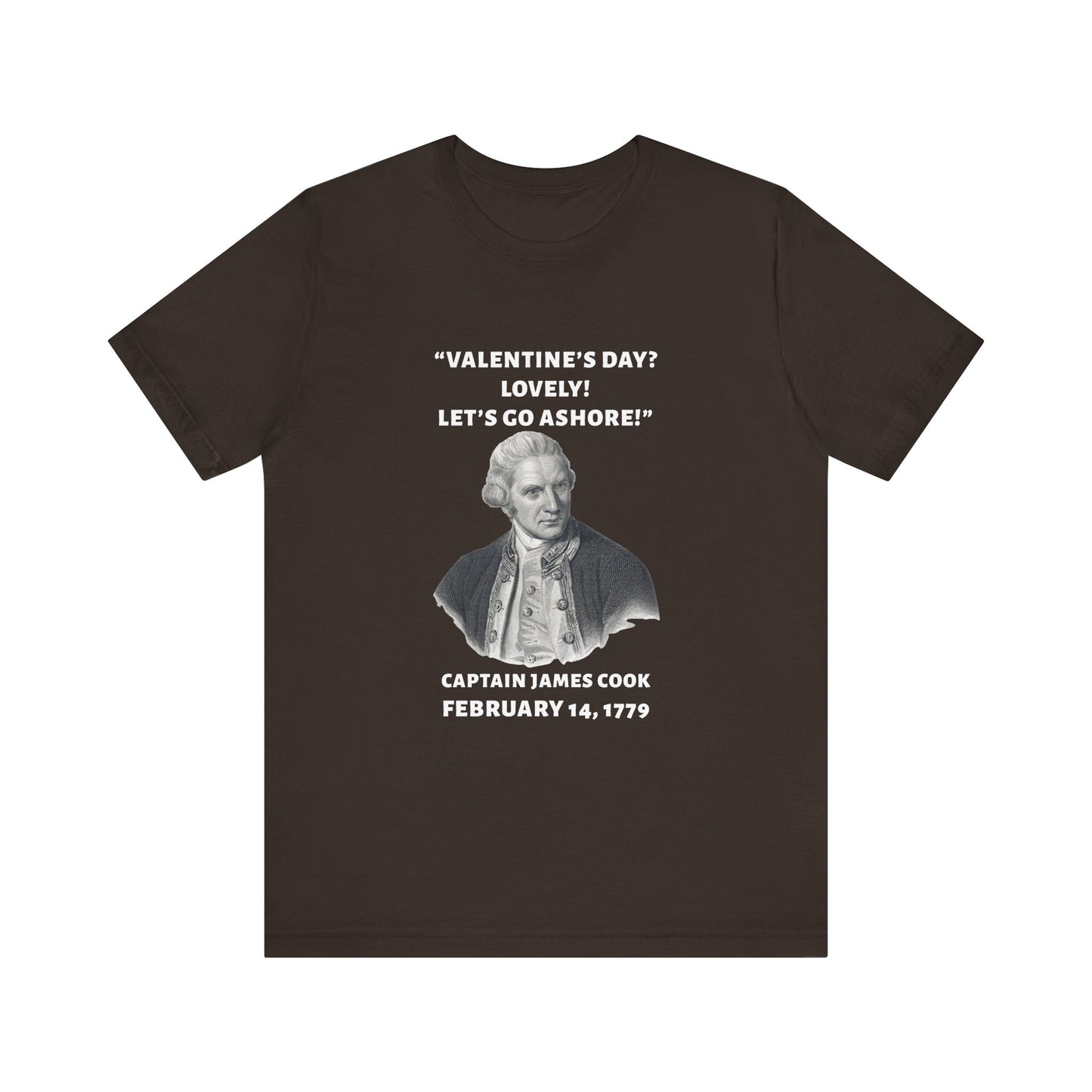 Captain Cook Valentine T-Shirt