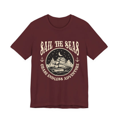 Sail The Seas Chase Endless Adventure T-Shirt