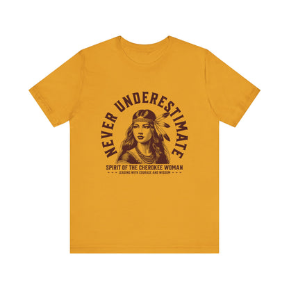 Cherokee Woman Native American T-Shirt