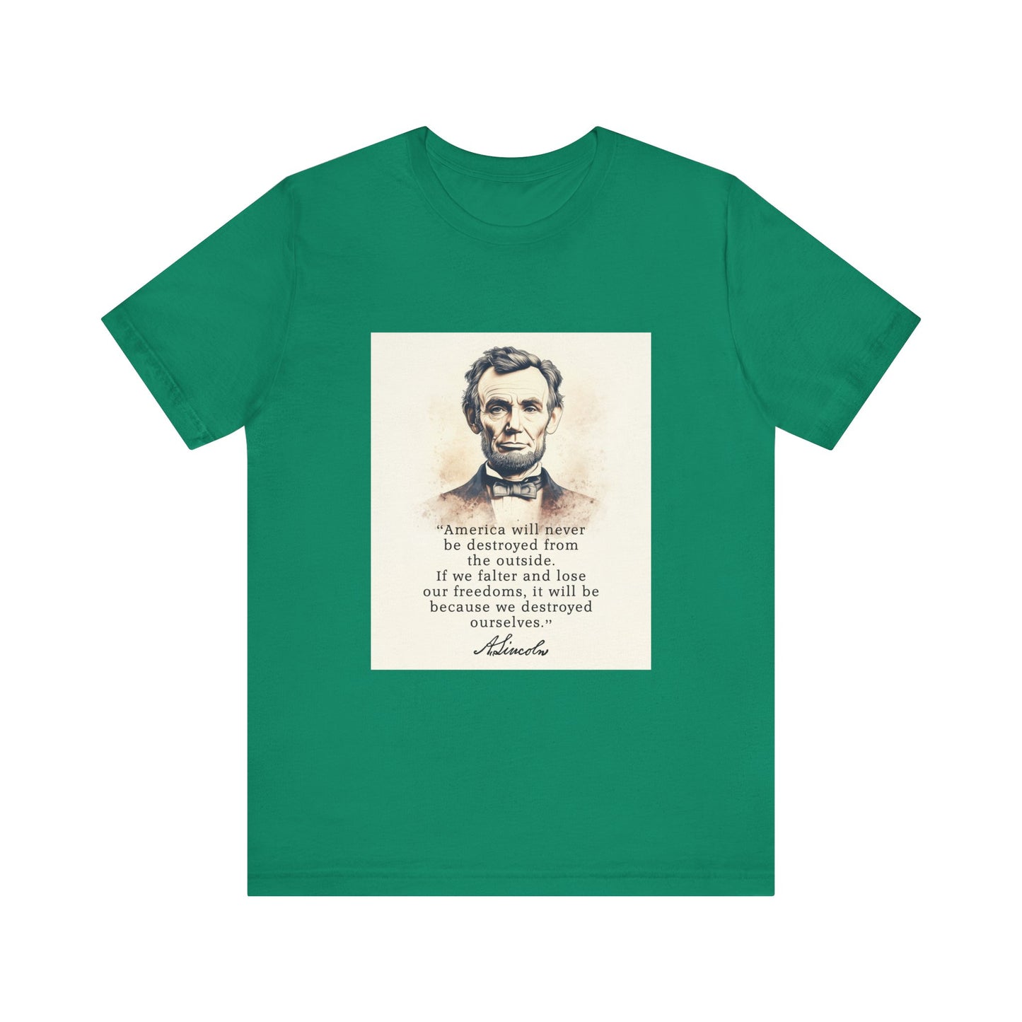 Destroyed Ourselves Lincoln T-Shirt