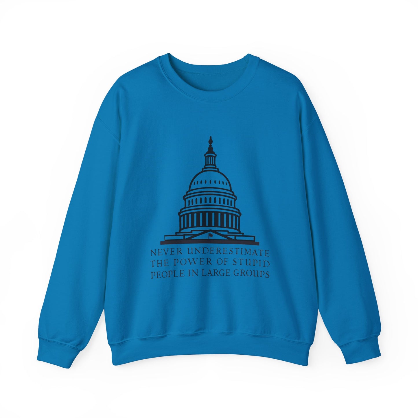 Stupid People In Large Groups Sweatshirt