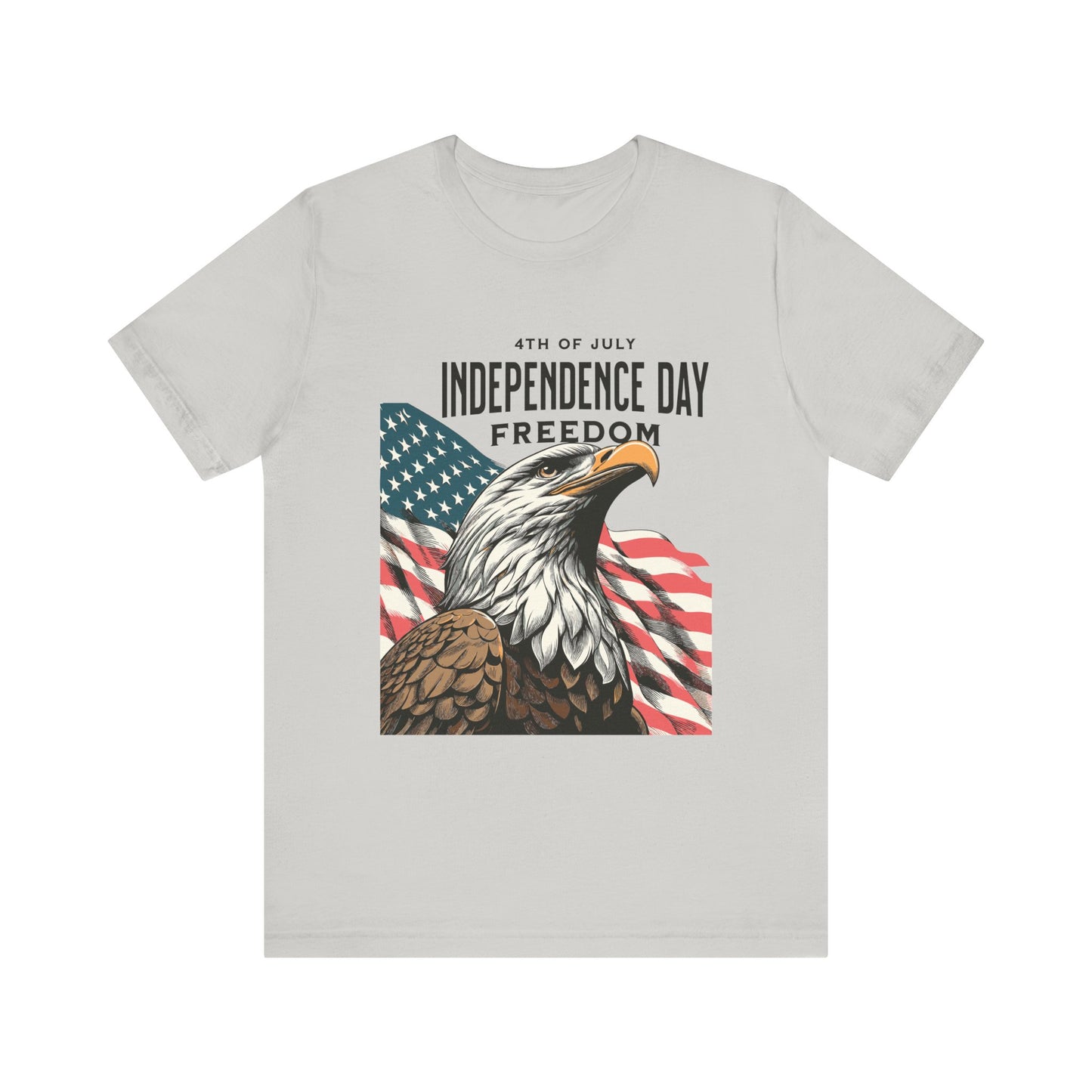 Freedom Eagle Independence Day T-Shirt
