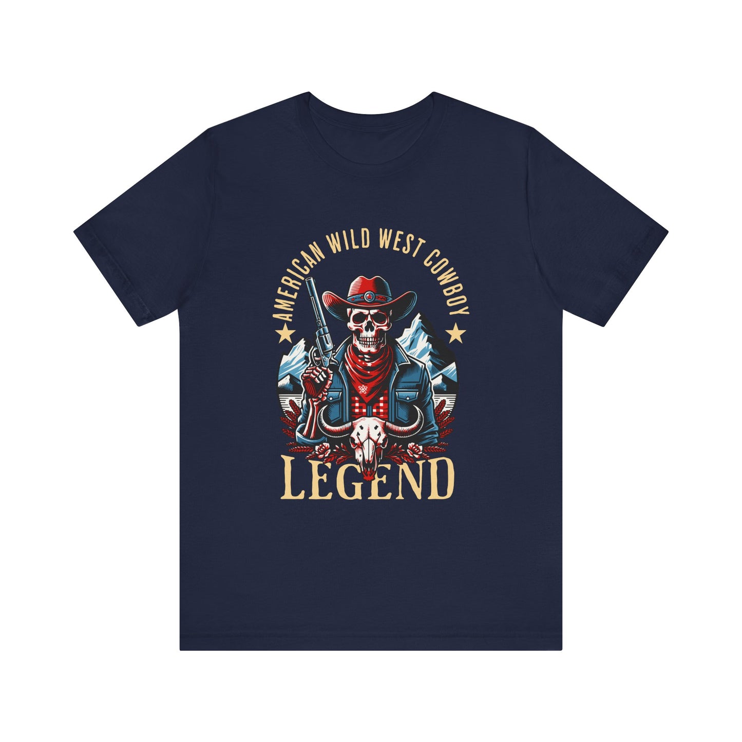 American Wild West Cowboy Legend T-Shirt