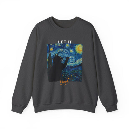 Van Gogh Starry Night Let It Gogh Sweatshirt