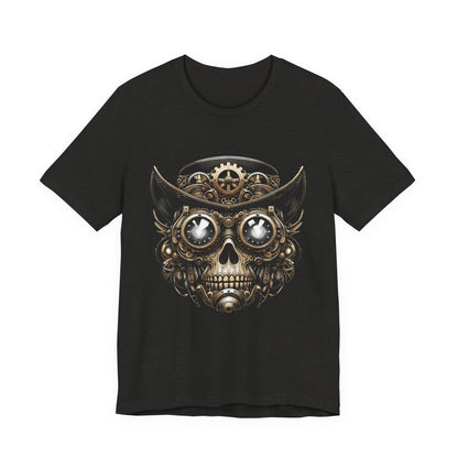Skull Top Hat Steampunk T-Shirt