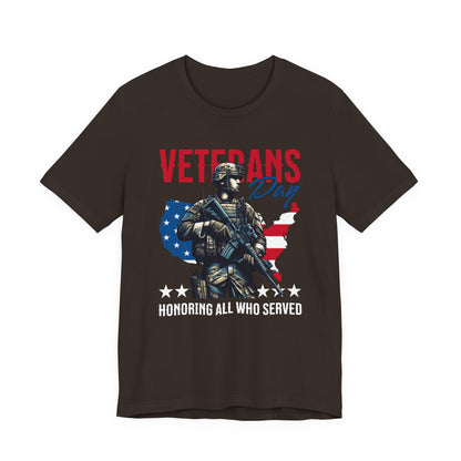 Veterans Day Honoring All Who Served T-Shirt