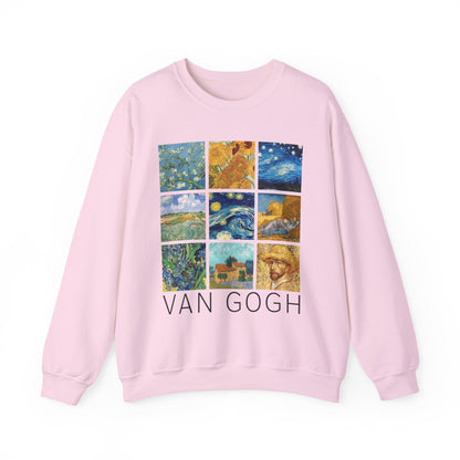 Van Gogh Painting Collage Sweatshirt