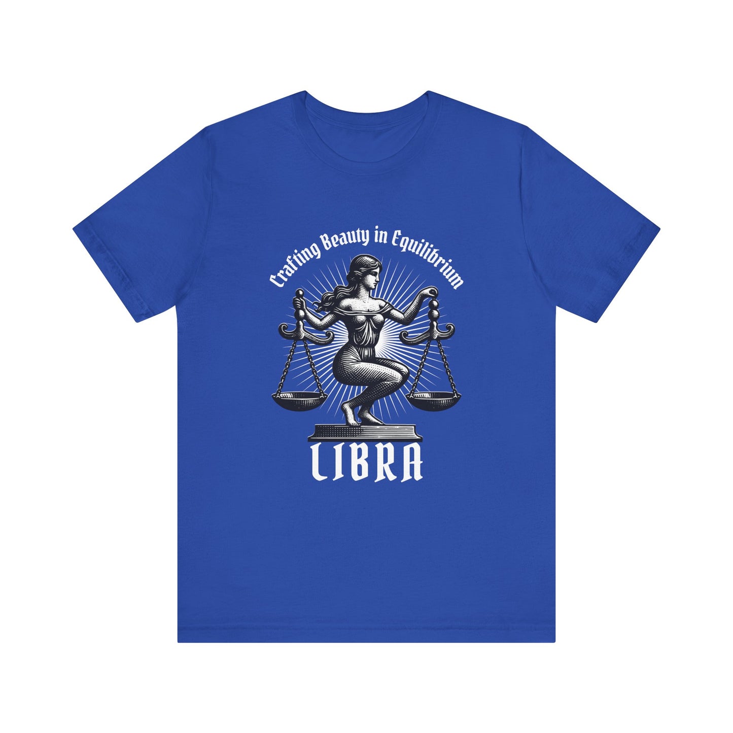 Crafting Beauty in Equilibrium Libra T-Shirt