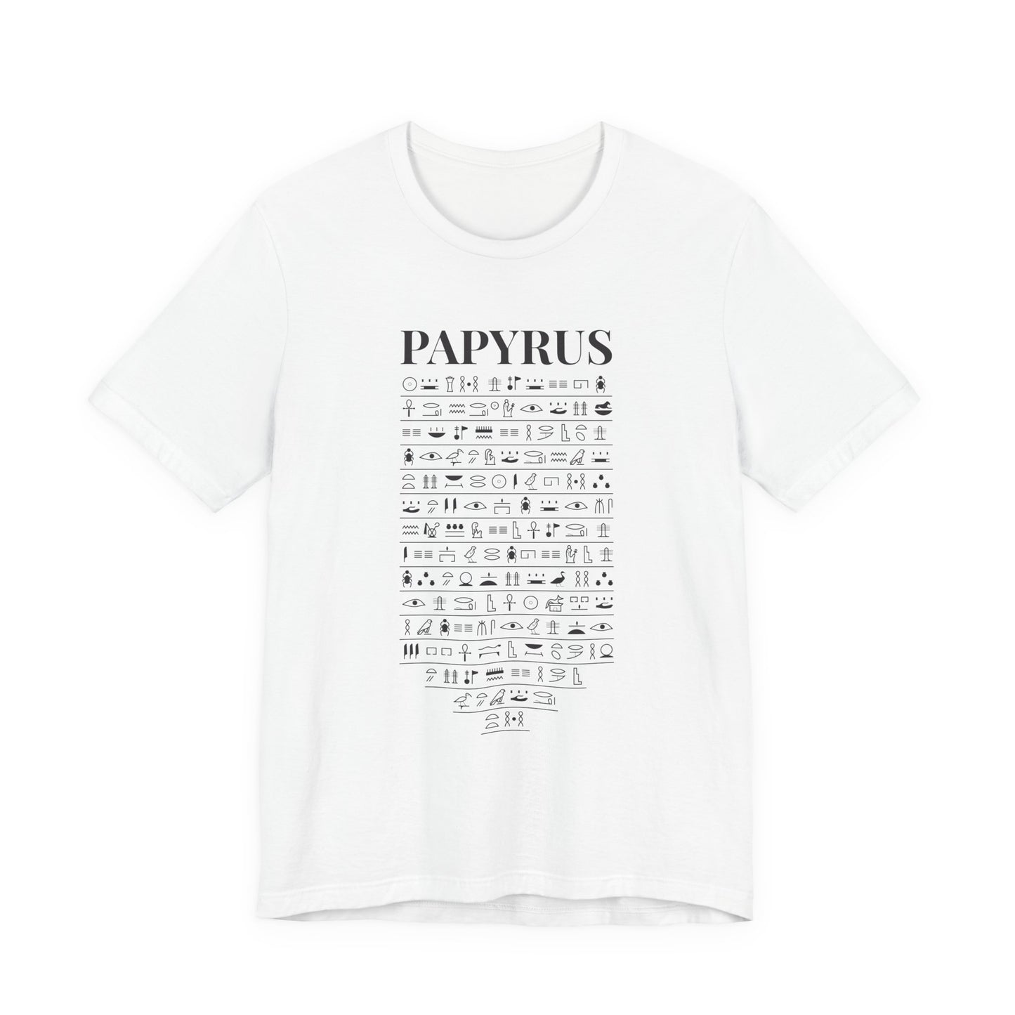 Papyrus Hieroglyph T-Shirt