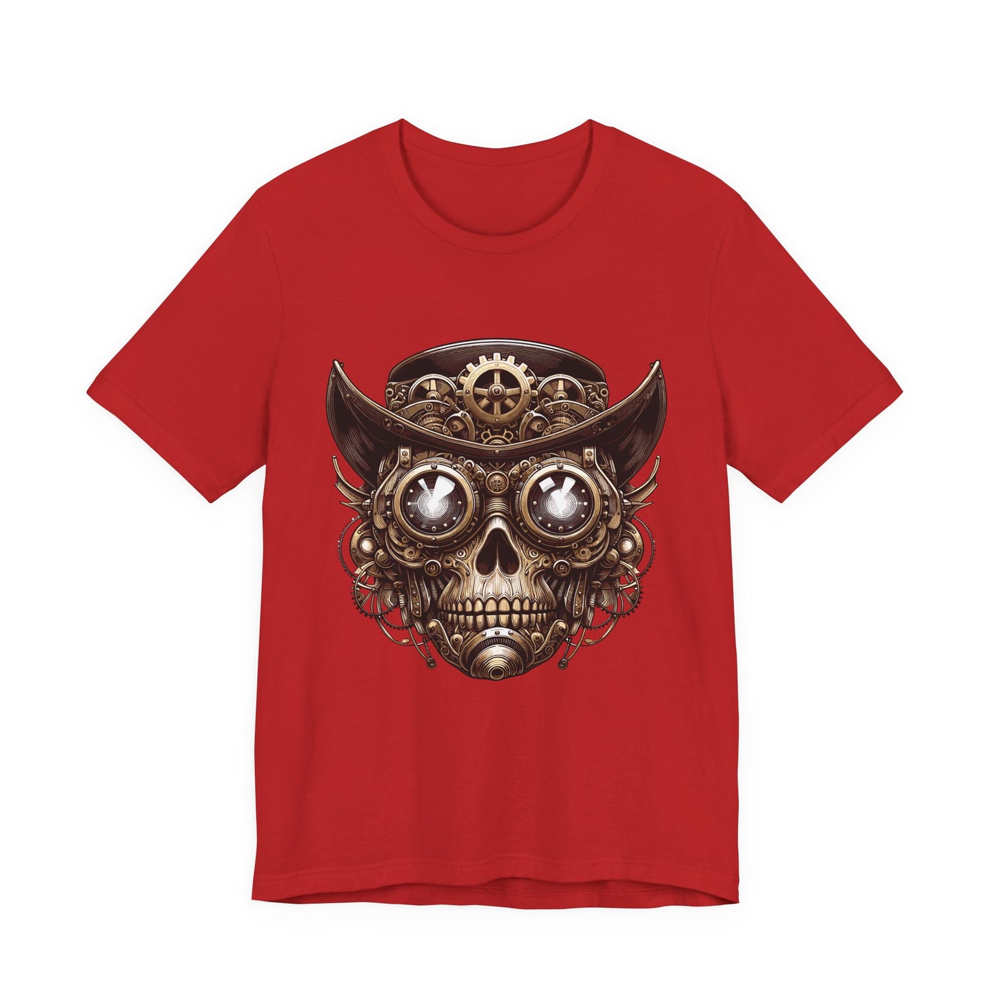 Skull Top Hat Steampunk T-Shirt
