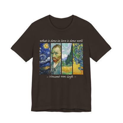 What is done Van Gogh T-Shirt