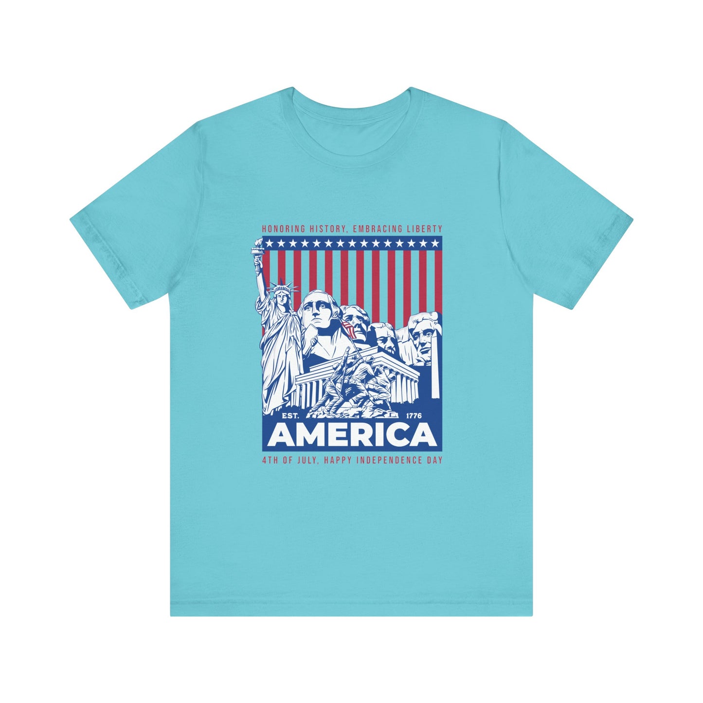 Honoring history happy independence day T-Shirt