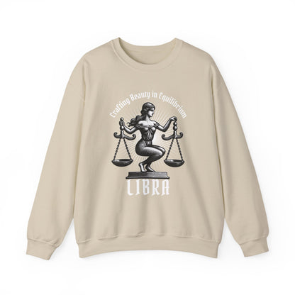 Crafting Beauty in Equilibrium Libra Sweatshirts