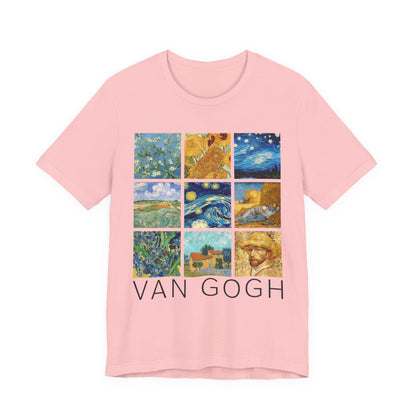 Van Gogh Painting Collage  T-Shirt