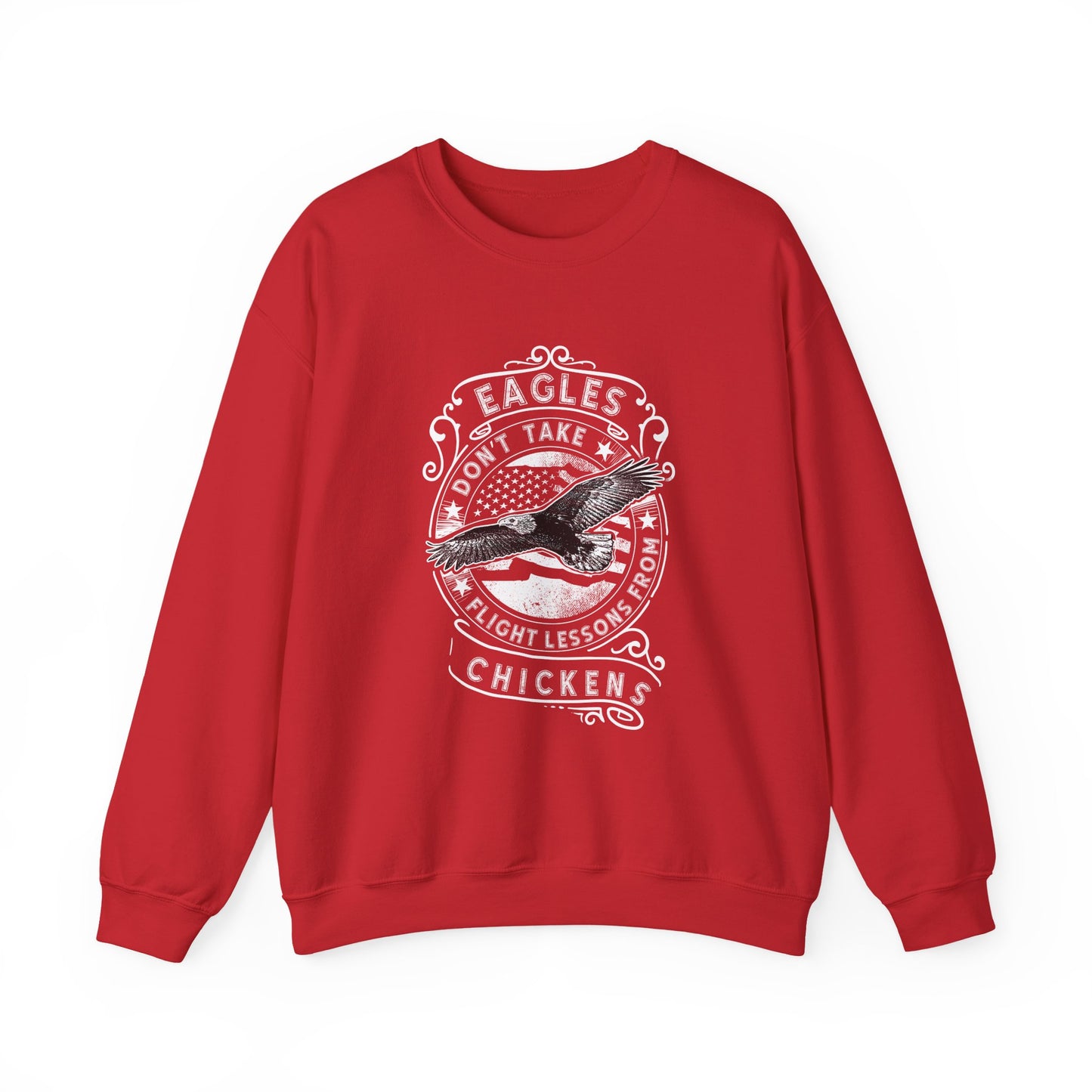Eagle Don't Take Flight Lessons Sweatshirts