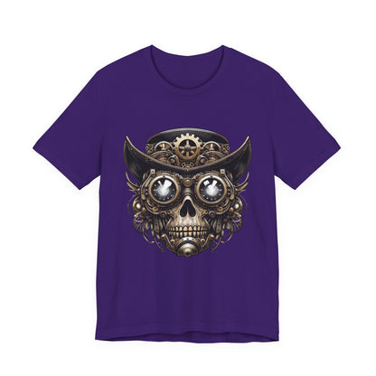 Skull Top Hat Steampunk T-Shirt