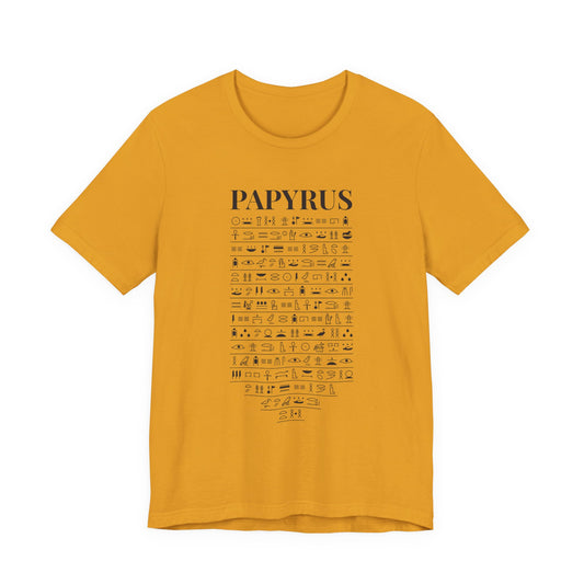 Papyrus Hieroglyph T-Shirt