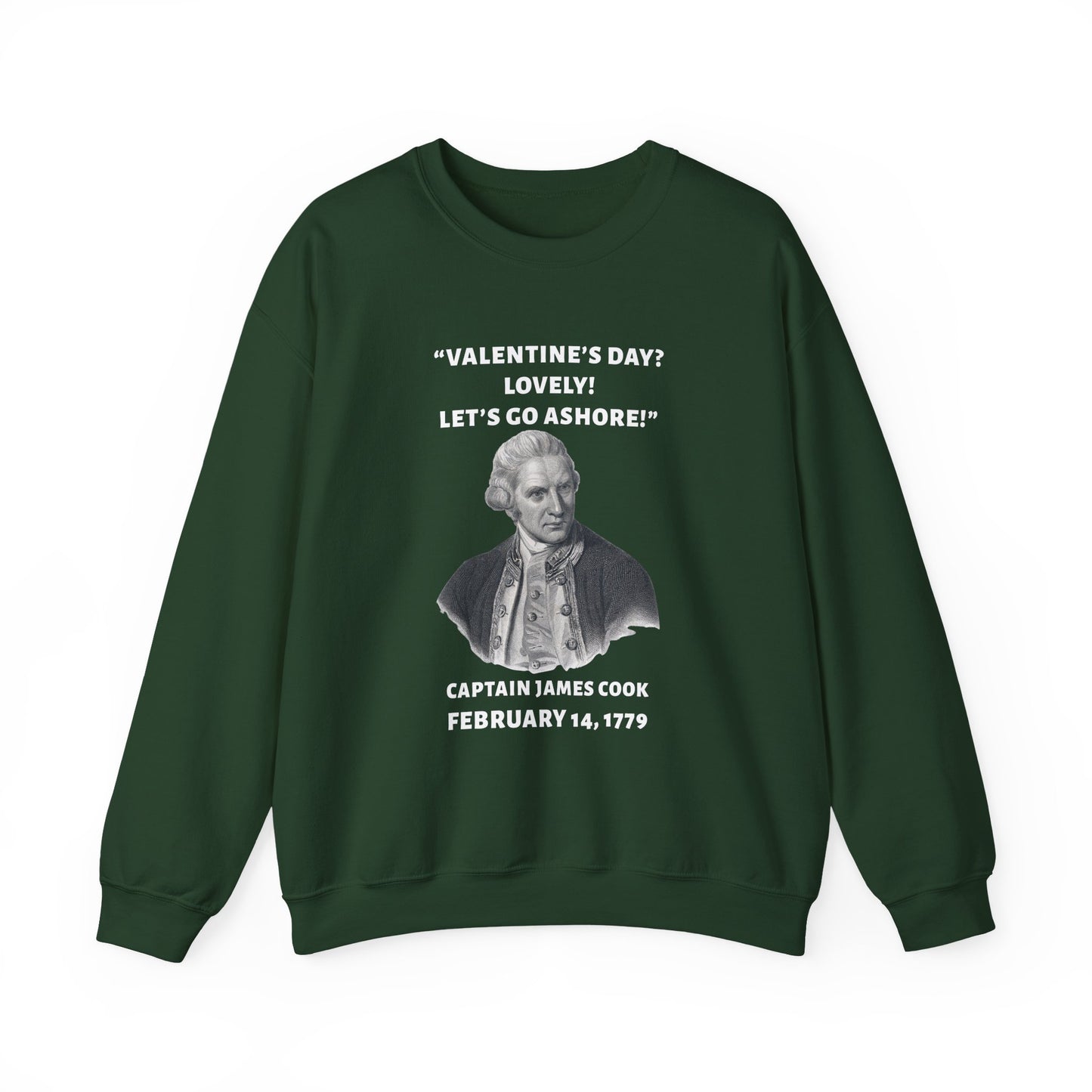 Captain Cook, Valentine Sweatshirt