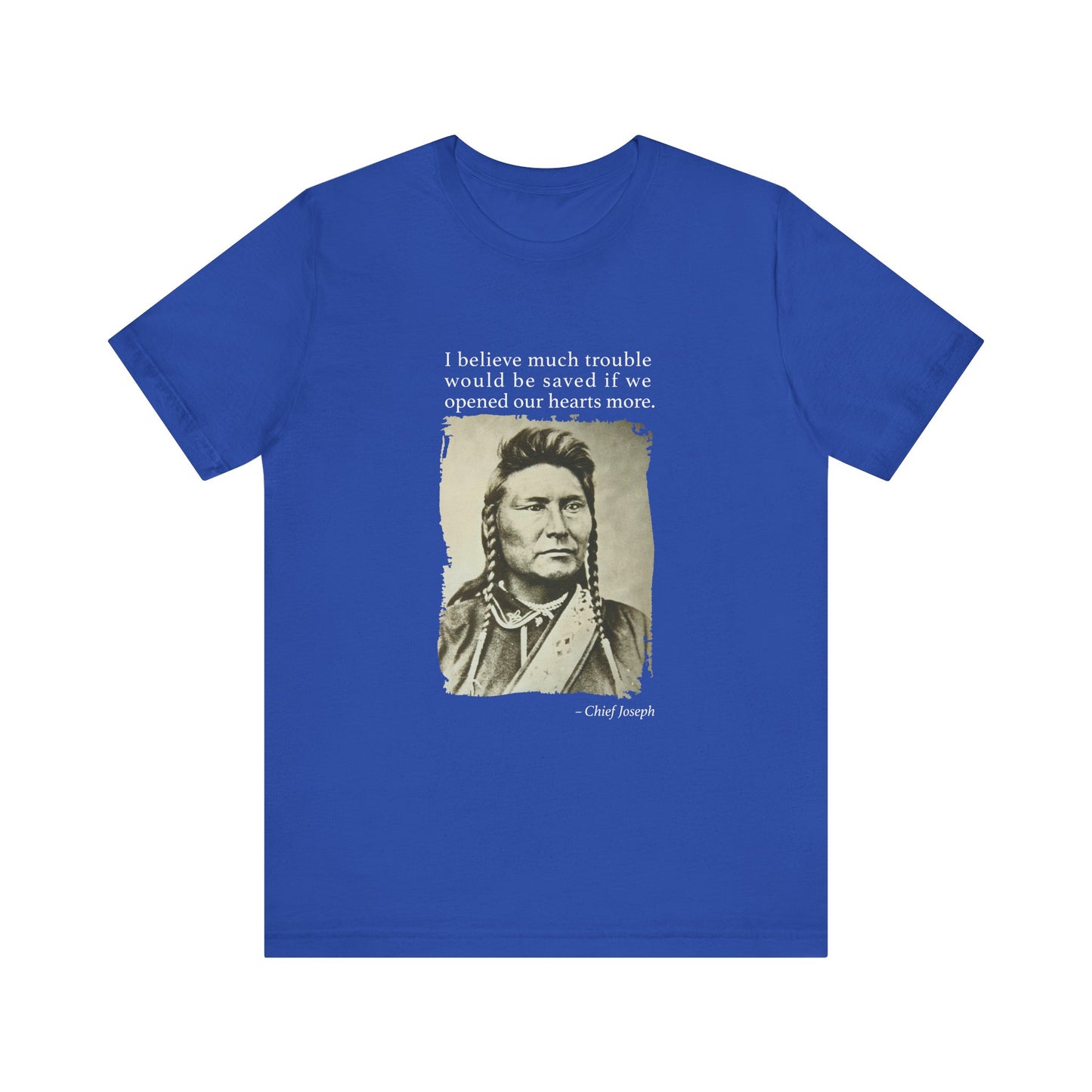Chief Joseph Open Hearts T-Shirt