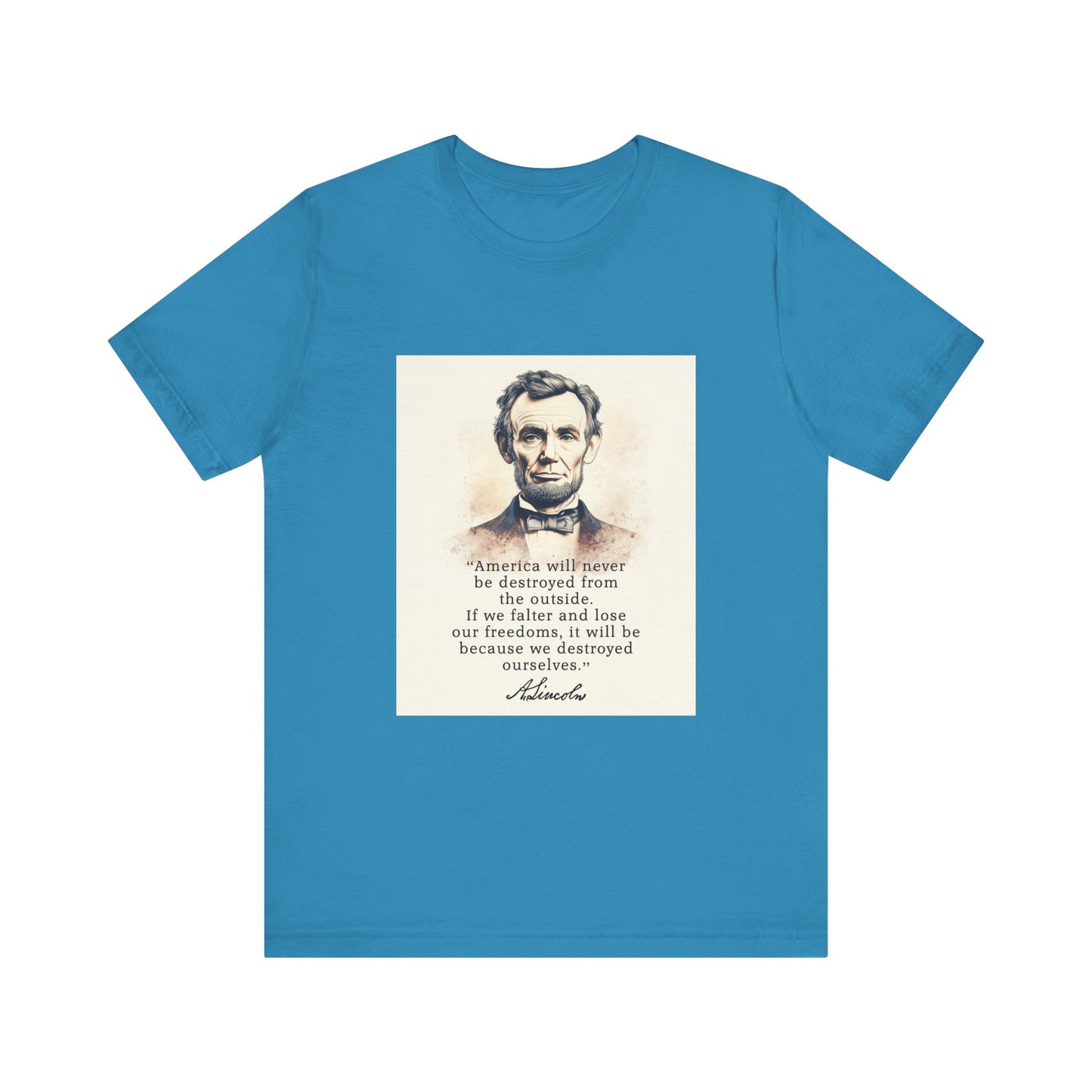 Destroyed Ourselves Lincoln T-Shirt