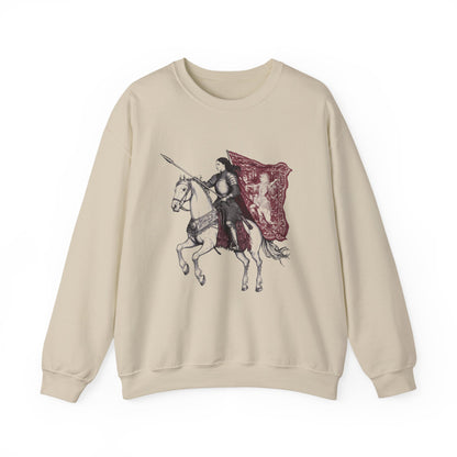 Medieval Knight Warrior Maiden Sweatshirt