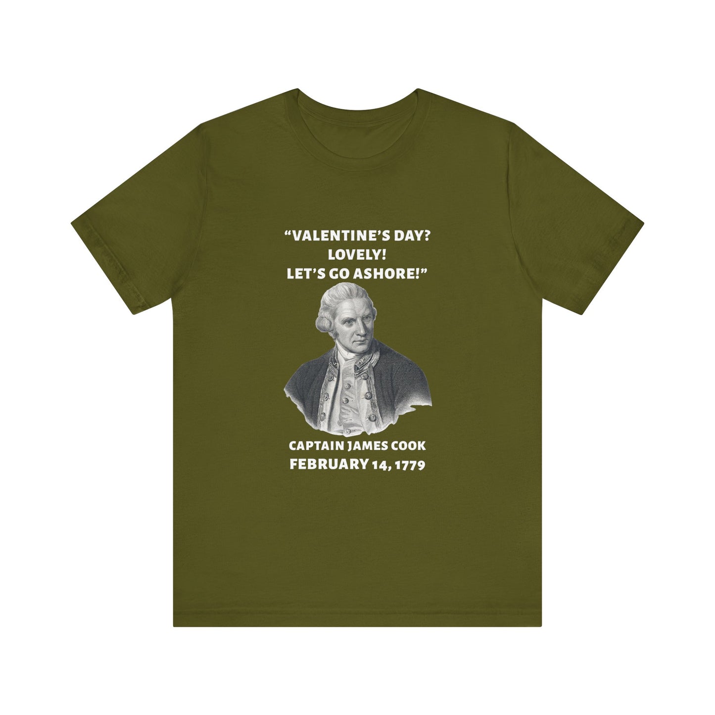 Captain Cook Valentine T-Shirt