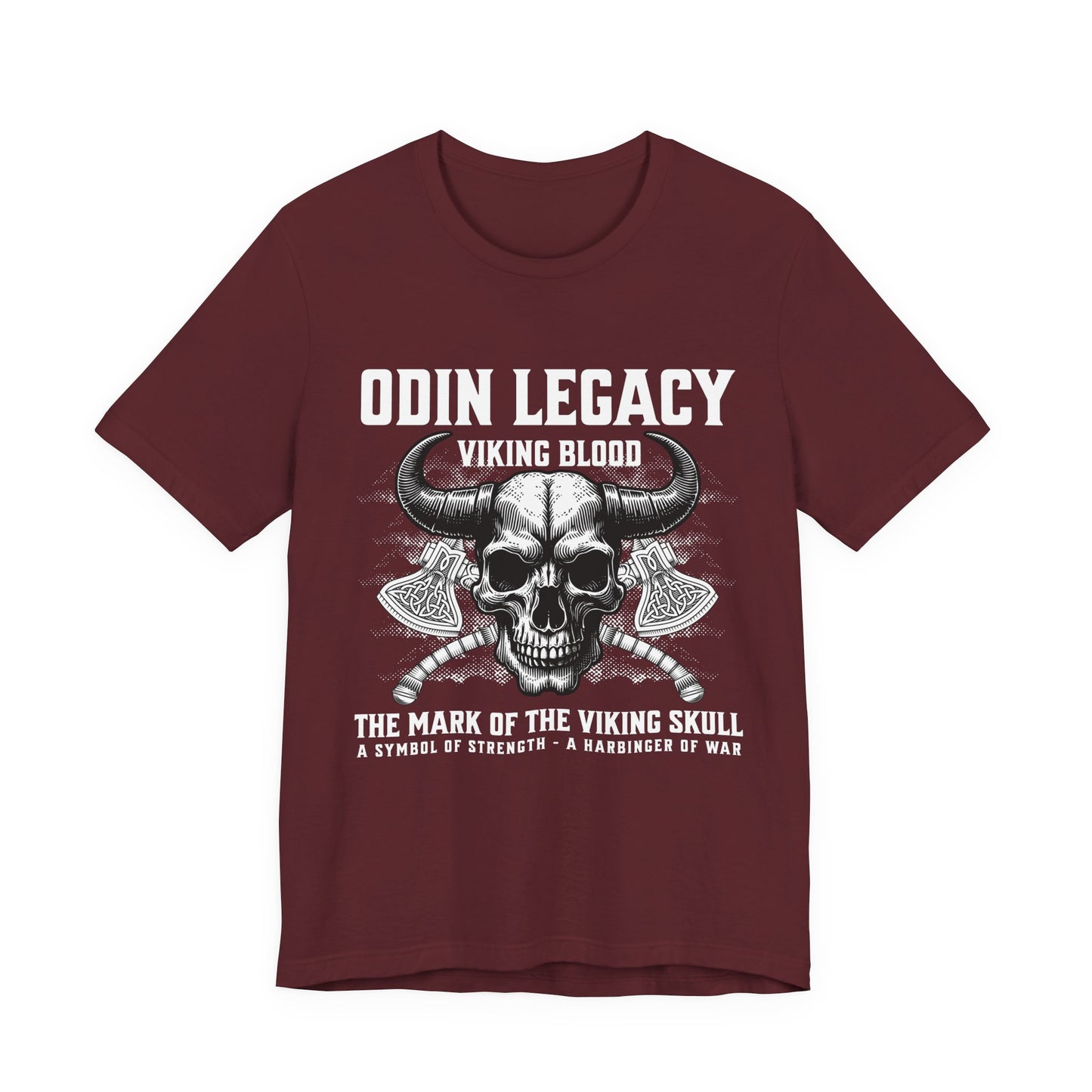 Odin Legacy Viking Skull T‑Shirt