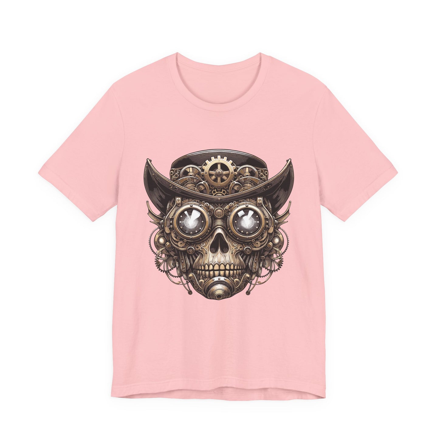Skull Top Hat Steampunk T-Shirt