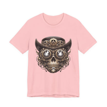 Skull Top Hat Steampunk T-Shirt