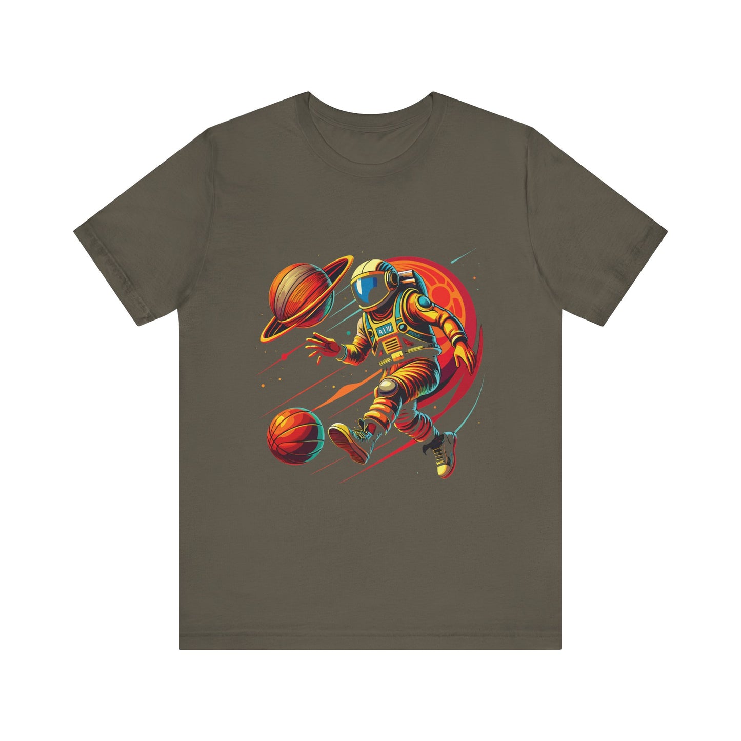 Astronaut Playing with Galaxy T-Shirt