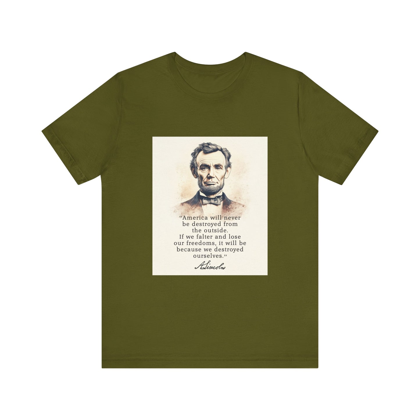 Destroyed Ourselves Lincoln T-Shirt