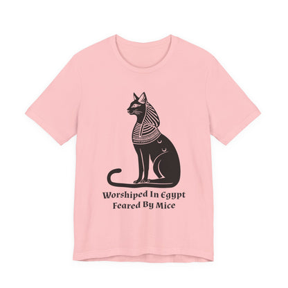 Worshiped in Egypt, Feared by Mice T-Shirt
