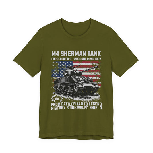 M4 sherman tank america T-Shirt