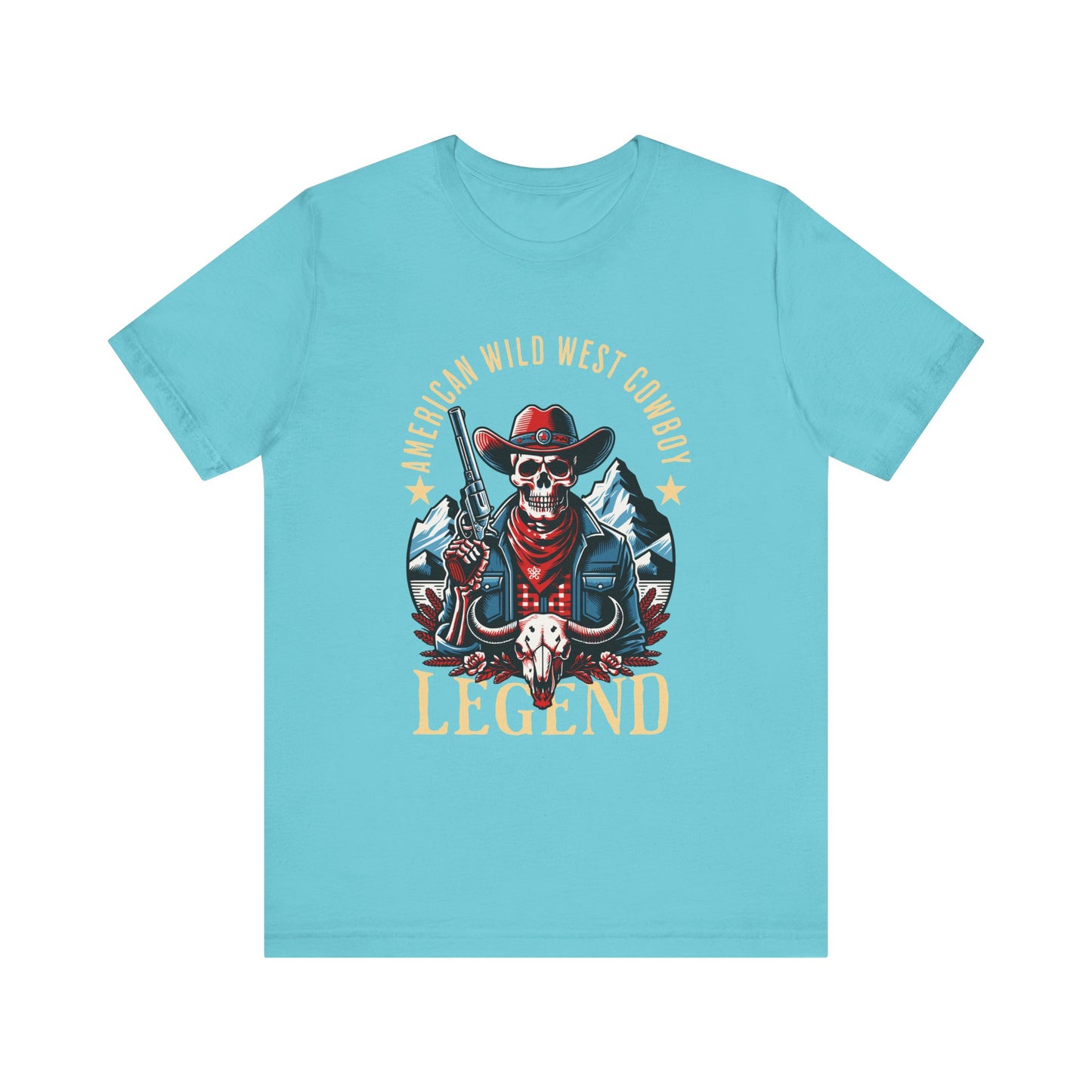 American Wild West Cowboy Legend T-Shirt
