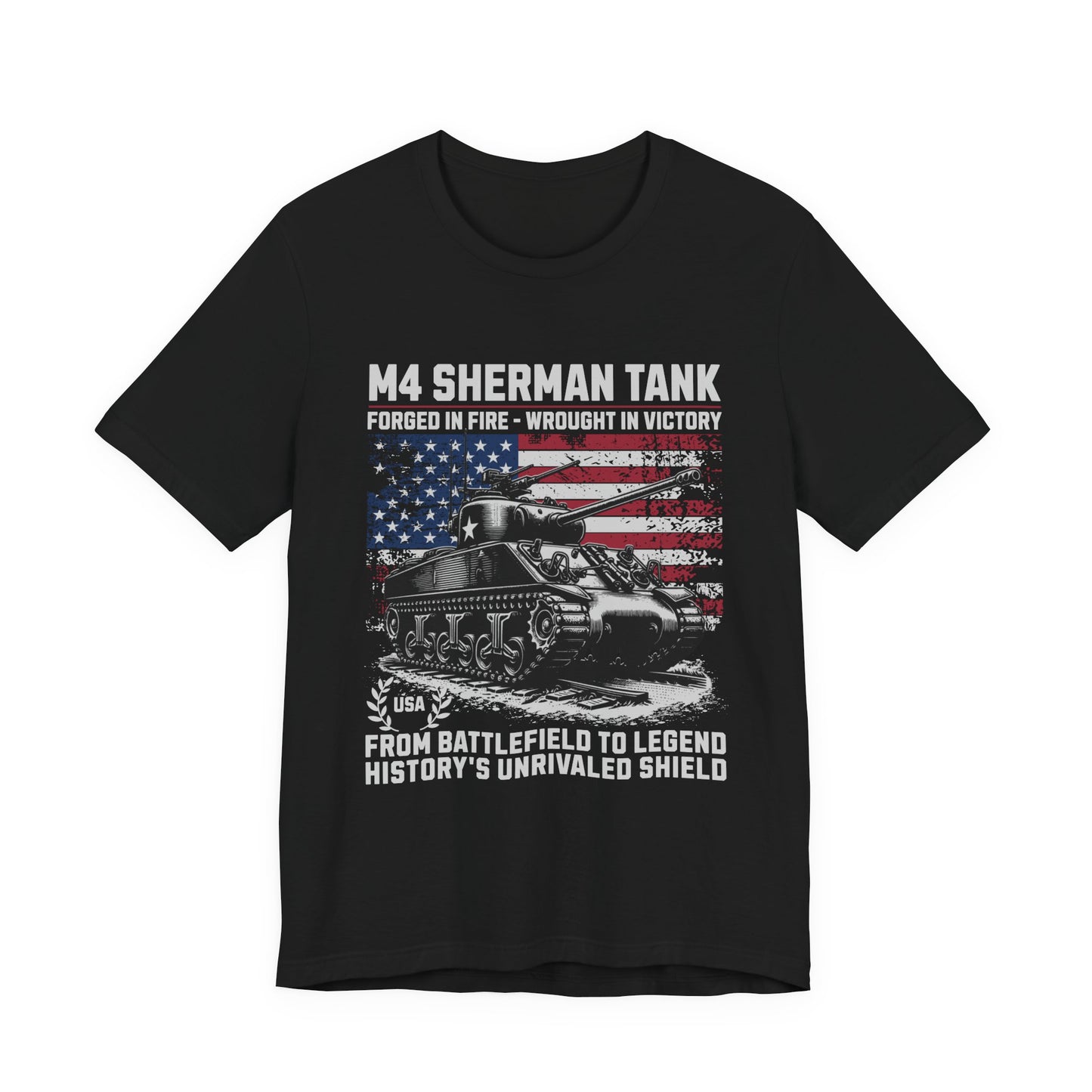 M4 sherman tank america T-Shirt