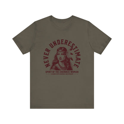 Cherokee Woman Native American T-Shirt