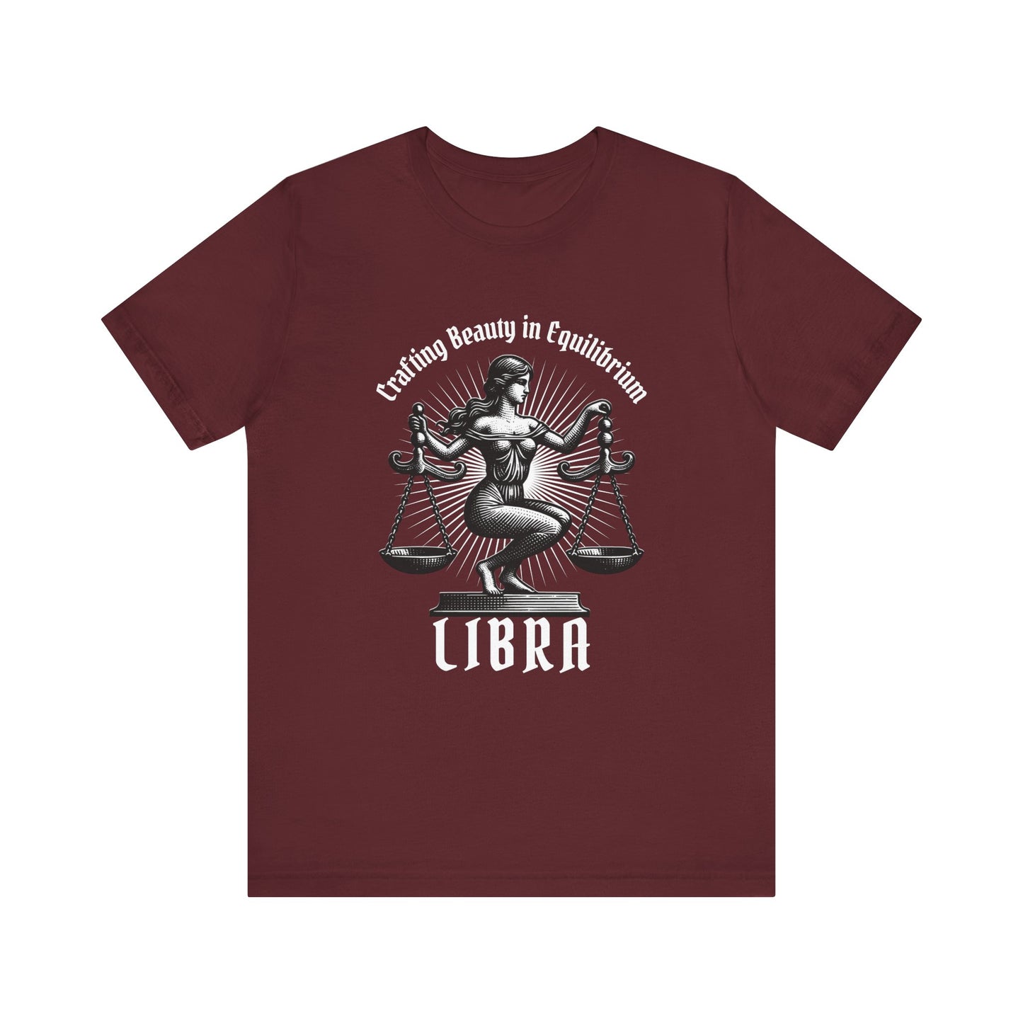 Crafting Beauty in Equilibrium Libra T-Shirt