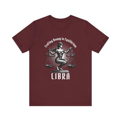 Crafting Beauty in Equilibrium Libra T-Shirt