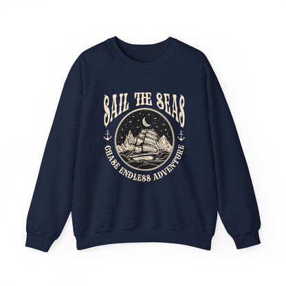 Sail The Seas Chase Endless Adventure Sweatshirt