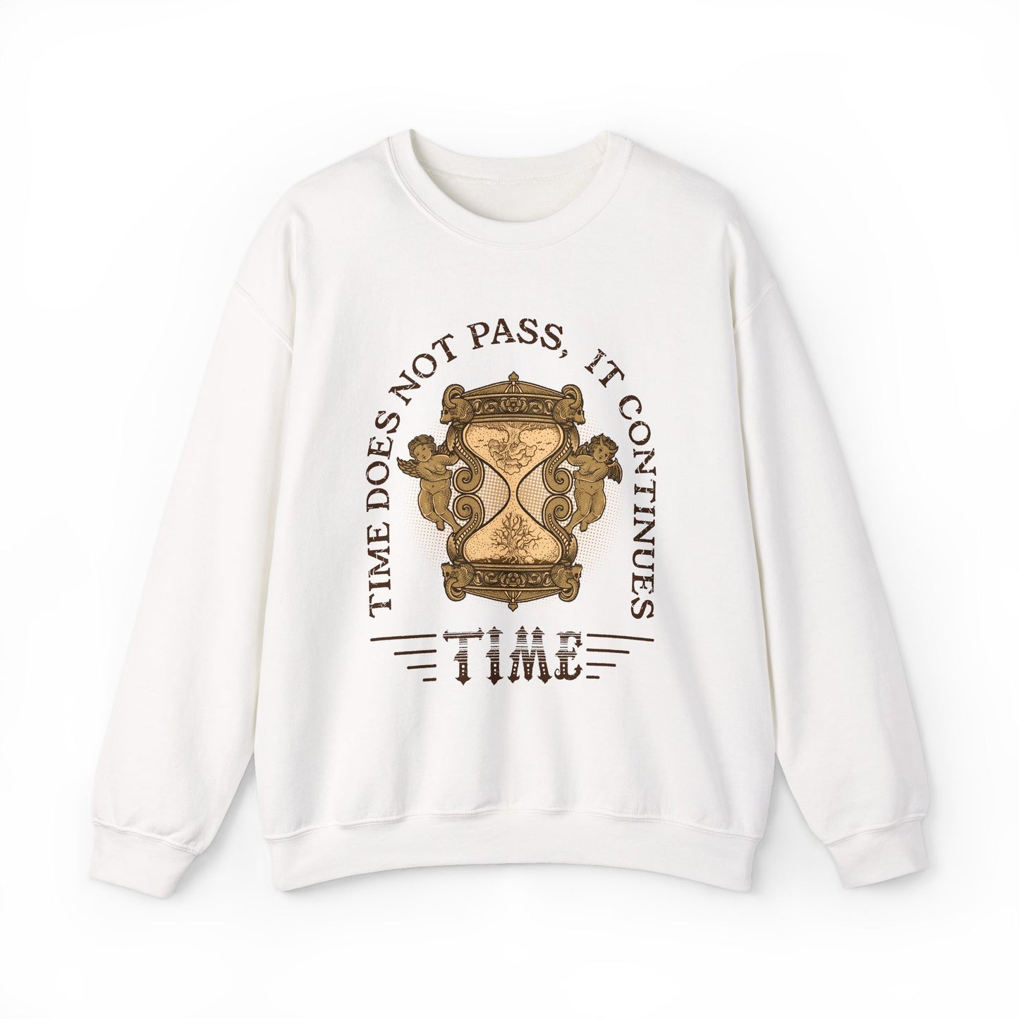 Time does not pass Sweatshirt