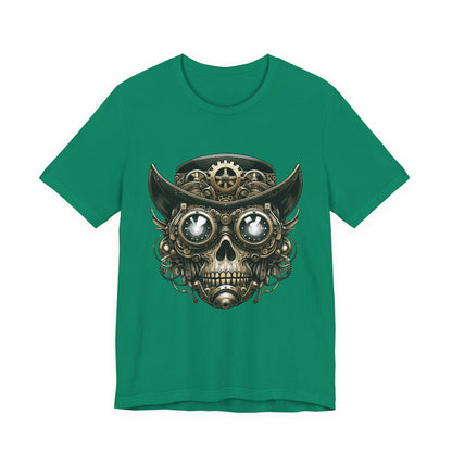Skull Top Hat Steampunk T-Shirt