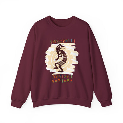 Kokopelli Where Ancient Rhythms Sweatshirt