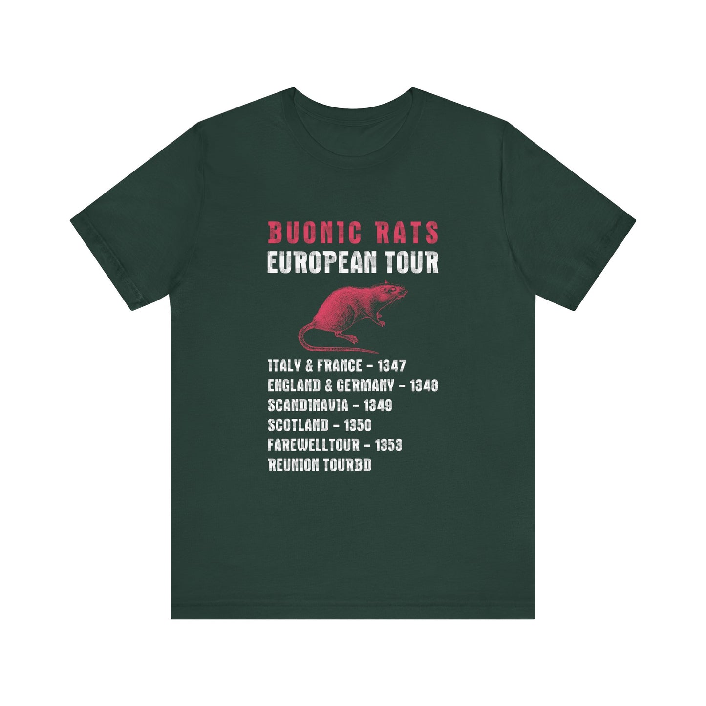 Bubonic Rats World Tour T-Shirt