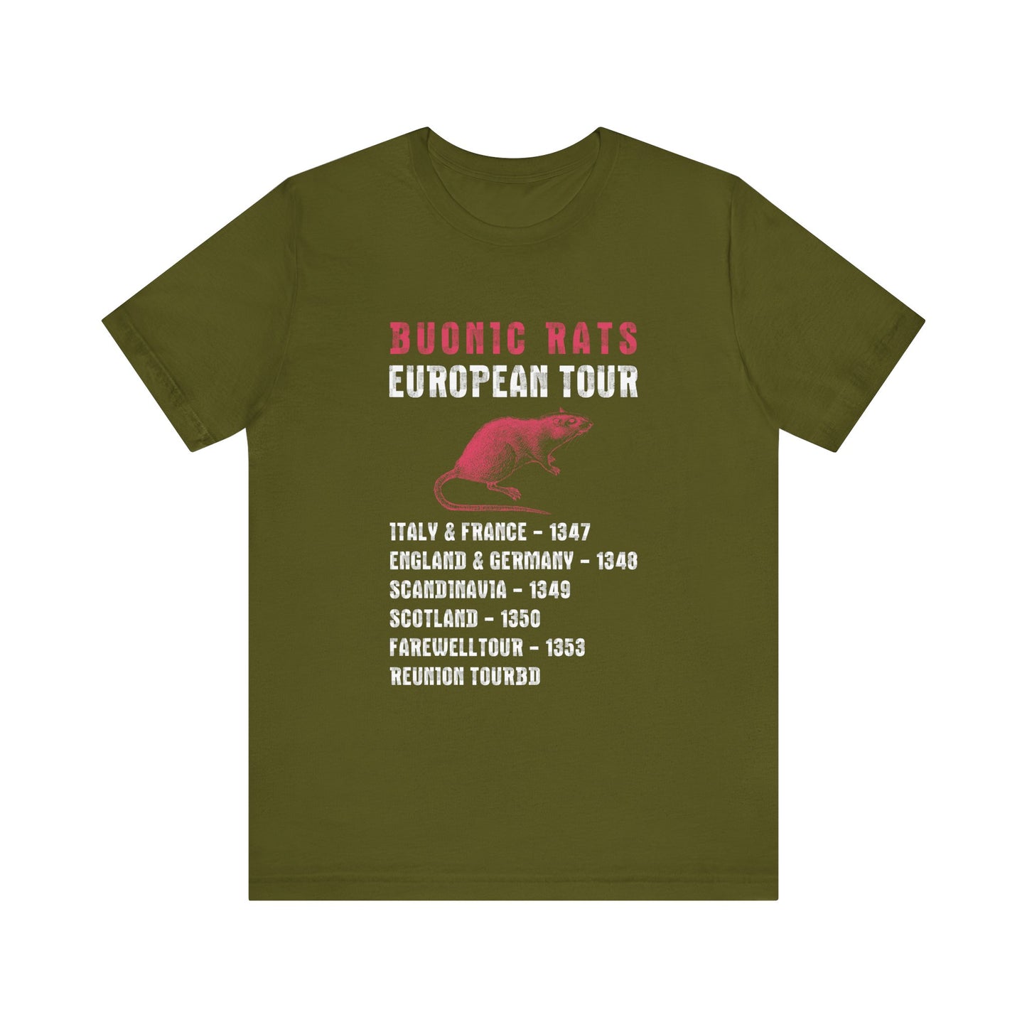 Bubonic Rats World Tour T-Shirt
