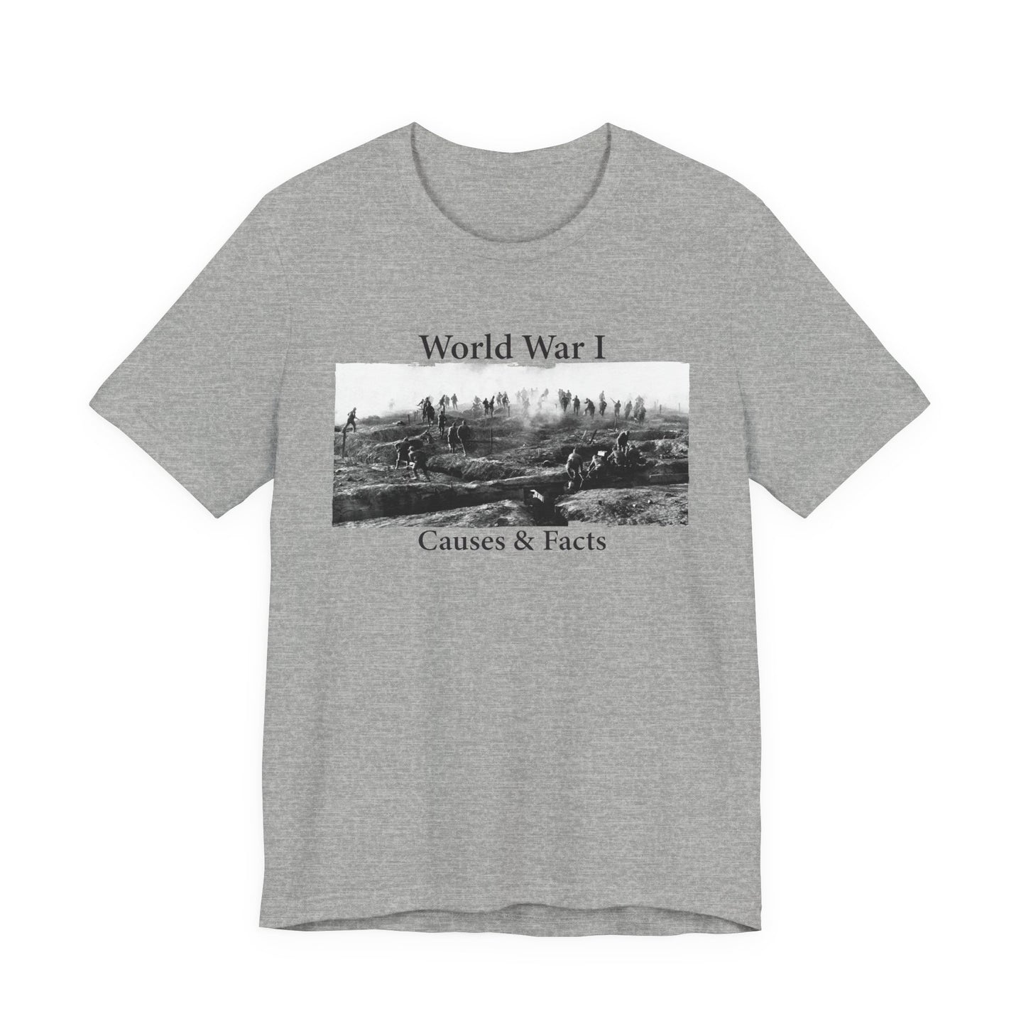 World War 1 Causes and Facts T-Shirt